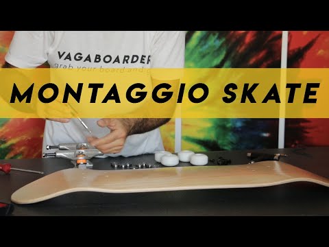 Video: Come Assemblare Uno Skateboard