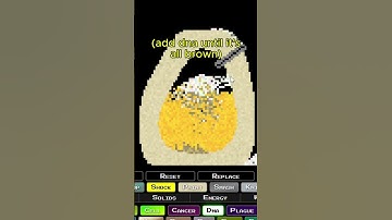 🧬🐛LIFE from SCRATCH in SANDBOXELS! *Homunculus* #sandboxels #shorts