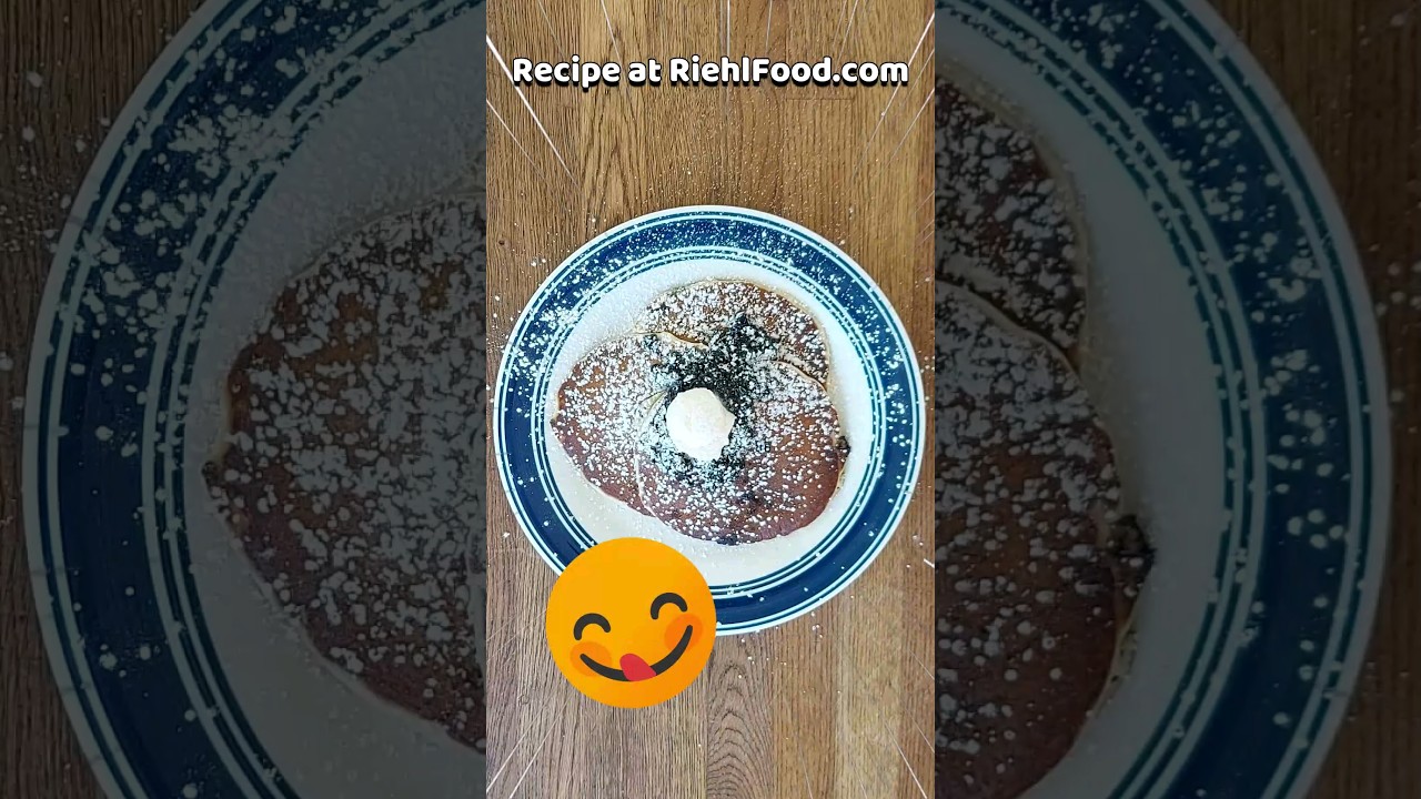 IHOP BLUEBERRY PANCAKES (COPYCAT)                                     #ihop #pancakes #blueberry