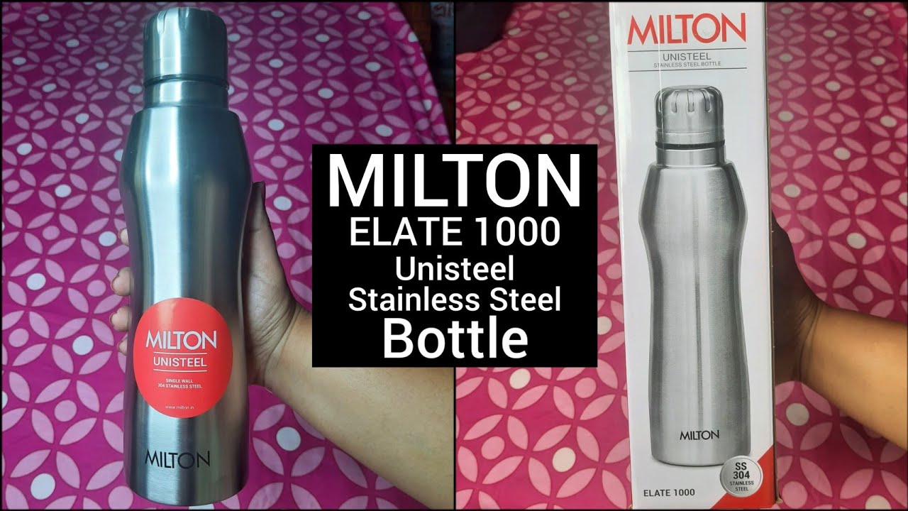 Milton Elate 1000ml Unisteel Stainless Steel Bottle | Beauteous Reshmi