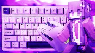 Hive Bedwars Keyboard &amp; Mouse ASMR [4k 240FPS] [Clicky Keyboard]