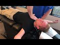 Houston Chiropractor Dr Gregory Johnson Adjust Formula Race Car Driver For 1st Time