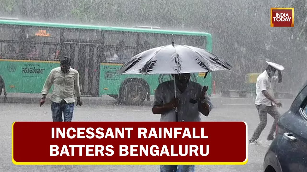 Incessant Downpour Batters Many Parts Of Bengaluru, Orange Alert Issued For More Heavy Rains
