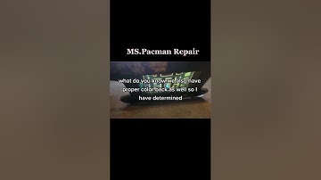Ms Pac-man Repair #mspacman #midway #wakawaka #retro #arcade #gaming