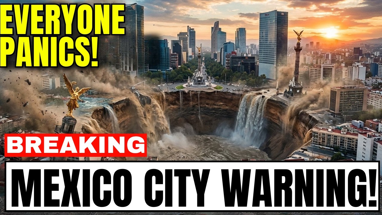 Mexico City SINKING — Lakebed COLLAPSING as 22 Million Face DISASTER!