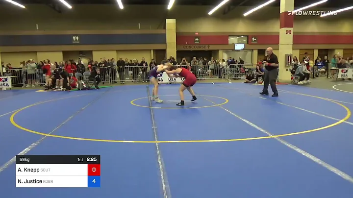59 Kg Round Of 32 - Angelina Knepp, South Carolina...