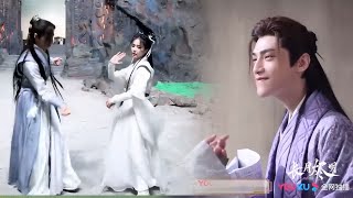 [Tidbit] Bai Lu practiced dancing with other male colleagues, and Luo Yunxi was completely jealous!
