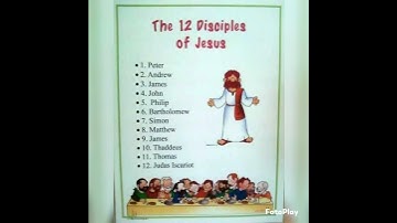 Thumbnail of The 12 Disciples Of Jesus