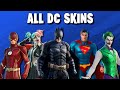 ALL DC Skins in Fortnite Showcase! (2019-2025)