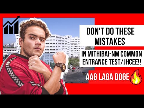 Last Minute Tips/Strategy for NM-Mithibai Common Entrance Test/JHCEE | Mumbai University Admissions