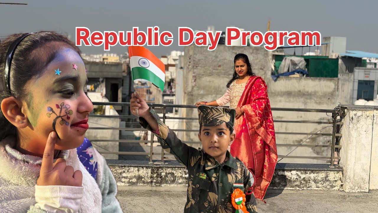 Ripublic Day Program or is sardi mai baccho ki pasand icecream 