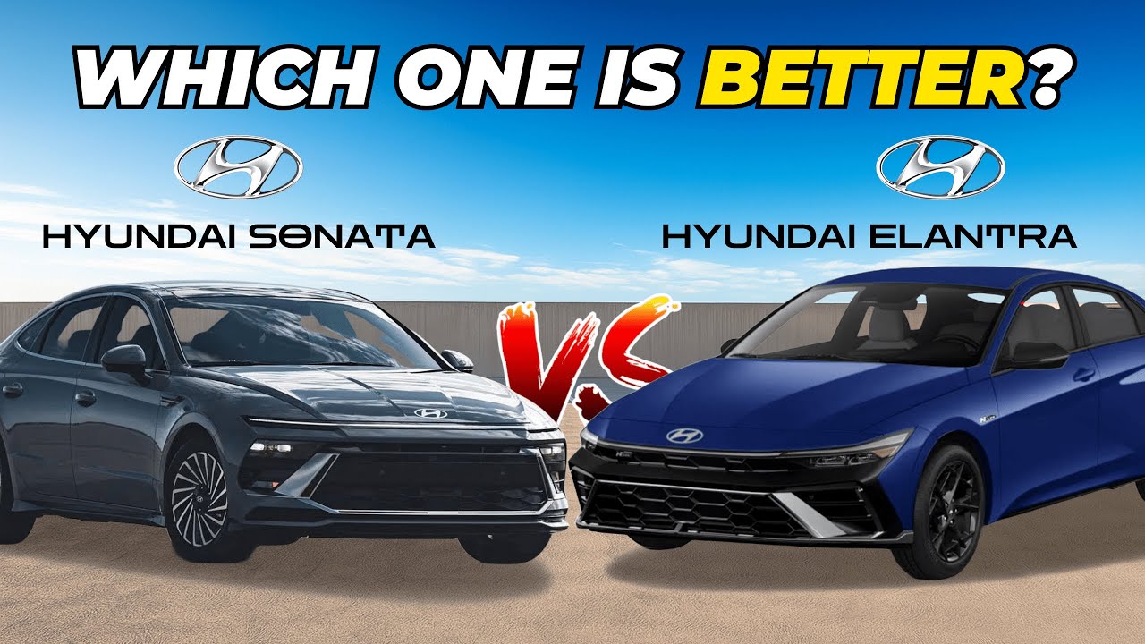 2025 Hybrid Hyundai Sonata vs Hyundai Elantra | COMPLETE Specs ...