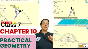 Learn Geometry fast ! Practical Geometry class 7, All questions solved | Learn at Scholar