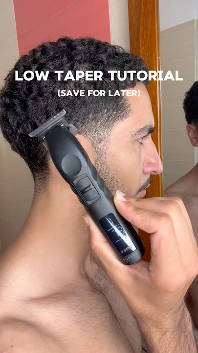 How To Cut Your Own Hair: Low Taper Fading Guide #selfcut #selfcare #barber