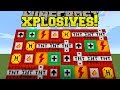 Minecraft: XPLOSIVES!!! (NEW TNT EXPLOSIVES, DYNAMITE, & HAND CANNON!) Mod Showcase