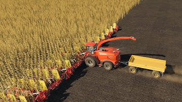 Ridiculously Unrealistic on Honey Dew Farm EP#45 | FS19 Timelapse | Farming Simulator 19 Timelapse