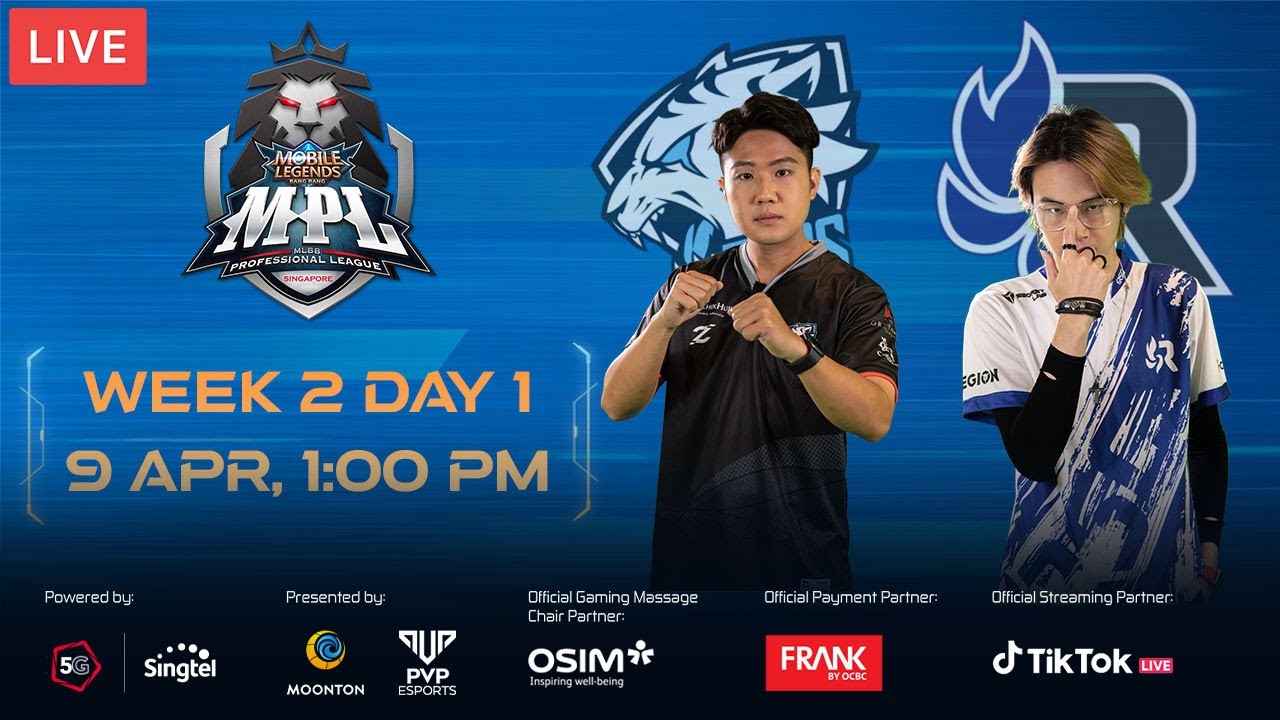 (LIVE NOW) MPL SG S3 Week 2 Day 1