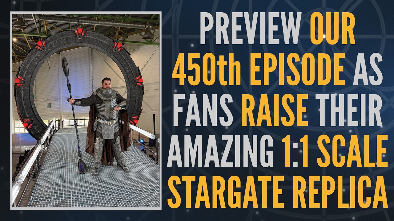 The 450th episode of Dial the Gate is coming this Friday and we are spending it with easily the craziest Stargate fans on the planet!

Share This Video ► https://youtu.be/NSViM5ZmMsk
Watch the Original Episode This Friday!

Visit DialtheGate ► http://www.dialthegate.com
on Patreon ► https://www.patreon.com/dialthegate
on Facebook ► https://www.facebook.com/dialthegate
on Instagram ► https://instagram.com/dialthegateshow
on Twitter ► https://twitter.com/dial_the_gate
Visit Wormhole X-Tremists ► https://www.youtube.com/WormholeXTremists
Visit The Daily Gate ► https://www.youtube.com/@thedailygate

MERCHANDISE!
http://www.dialthegate.com/merch

SUBSCRIBE!
https://youtube.com/dialthegate/

***
"Stargate," "Stargate SG-1," "Stargate Atlantis," "Stargate Universe," and all related materials are owned by Amazon MGM Studios.

#SaveStargate
#Stargate
#DialtheGate
#TurtleTimeline