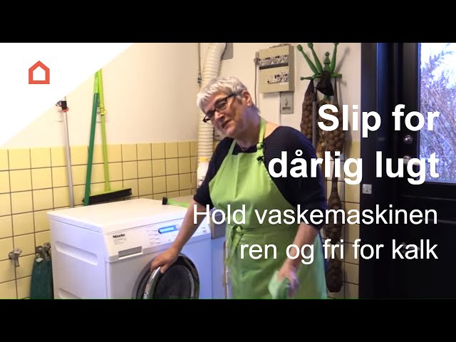 zebra Indtægter kaustisk Slip af med dårlig lugt i vaskemaskinen - YouTube