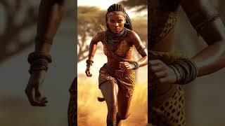 Soul of Agojie. Spirit of the cheetah. Heart of freedom. #aifilm #aiartist #Agojie
