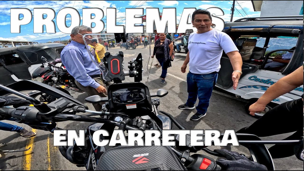 V STROM 250 VIAJE pasto - bogota | PROBLEMAS en carretera | capitulo 1