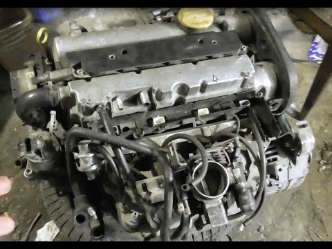 1 Часть Подробный Ремонт Двигателя Opel Z16XE 1 6 с Доработками