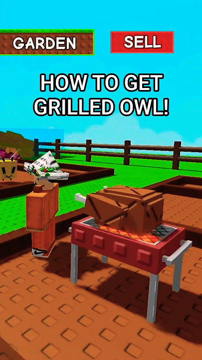How To Get Grilled Owl In New Grow A Garden Update! 🔥🦉