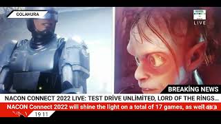 Nacon Connect 2022 LIVE: Test Drive Unlimited, Lord of the Rings Gollum, Robocop, MORE