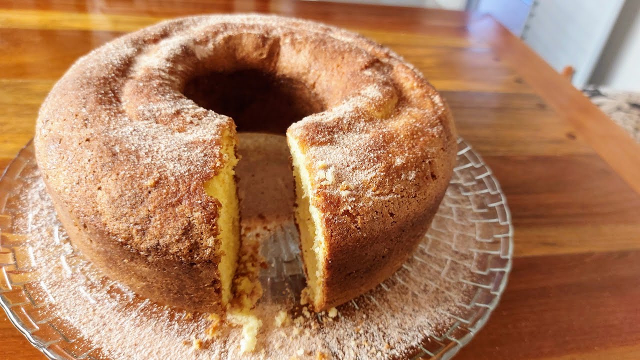 PÃO  DE LÓ DE FUBÀ FOFISSIMO