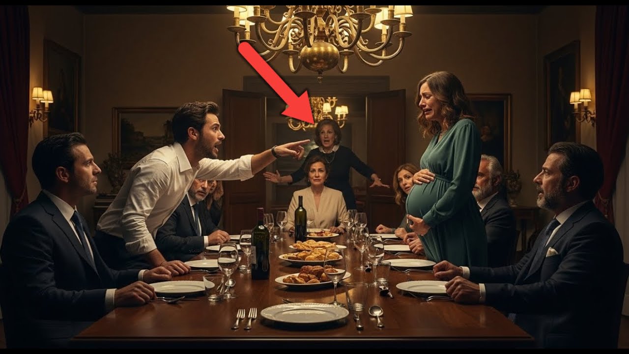 Il marito negò la gravidanza della moglie davanti a tutti — quando entrò sua madre, gelò