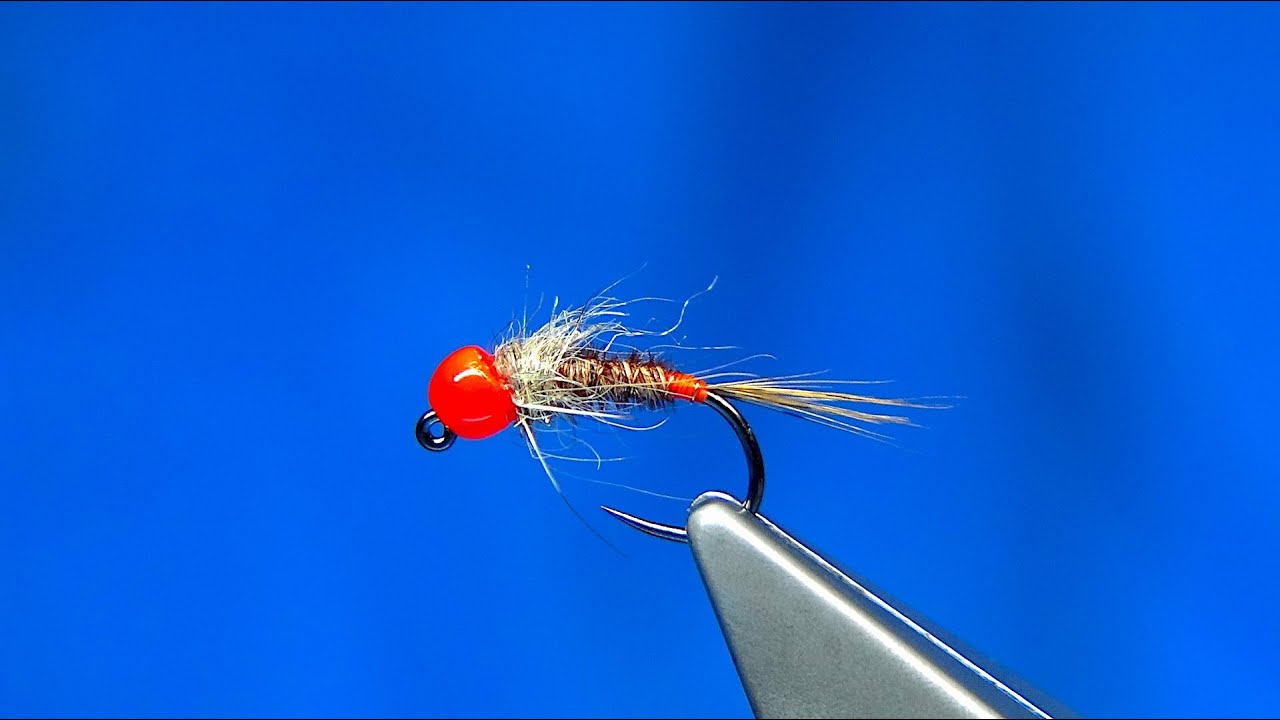 Tying a Hot Head Polish Pheasant Tail Nymph with Davie McPhail