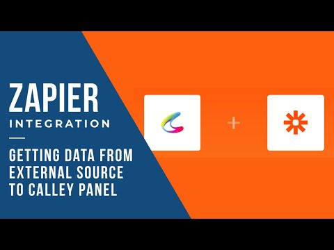 Zapier Integration with Calley - Getting data from an external source to Calley List