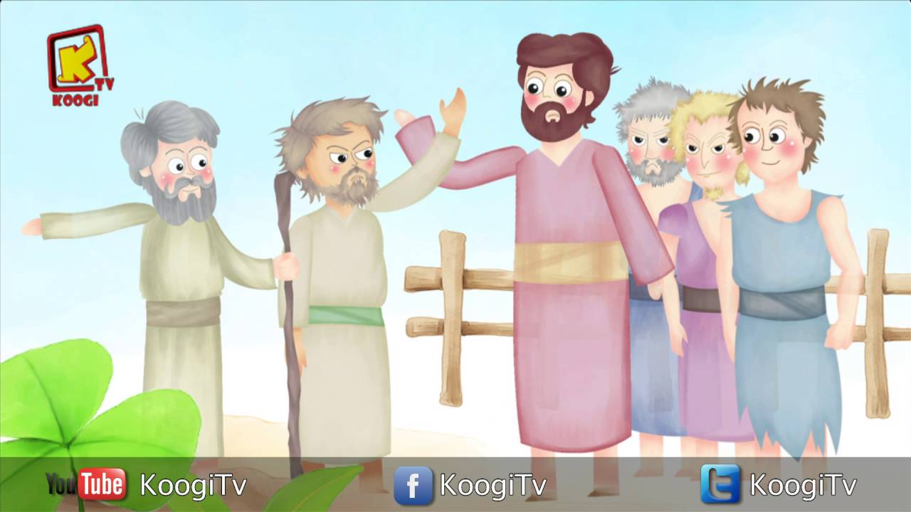 توتة و حدوتة - الحلقة 11 - اختيار داود الملك -  قناة كوچى القبطية الأرثوذكسية للأطفال