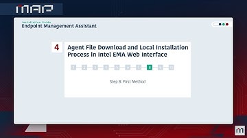 4. Agent File Download And Local Installation Process in Intel EMA Web Interface