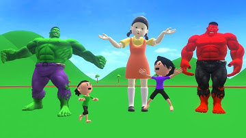 Molu hulk aur squid game doll | pagal beta | desi comedy video | cs bisht vines| joke of