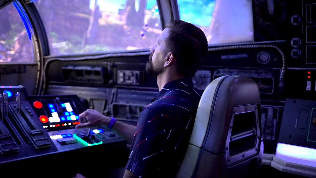 puppy paradise Galactic Fun In Star Wars Galaxy's Edge! | Building A Lightsaber, Millennium Falcon POV & Play App!