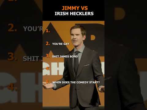 "You look like a **** James Bond!" & more heckles.