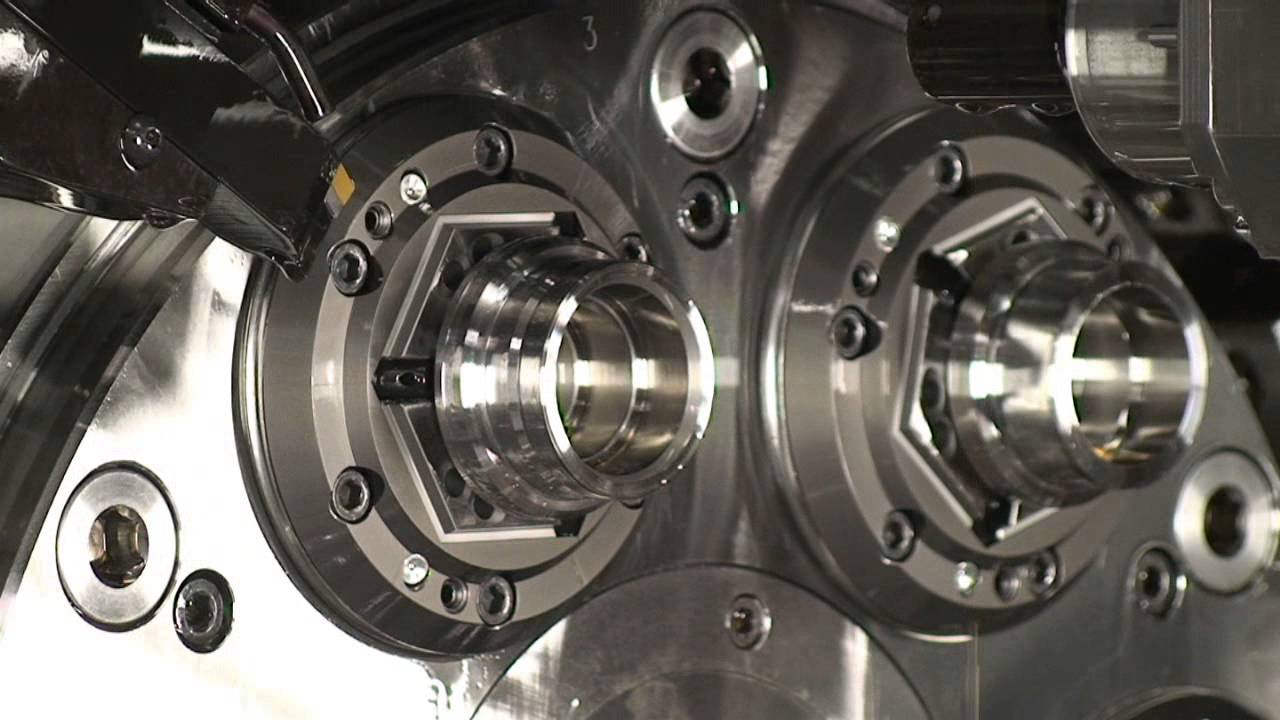 Torno Multifuso CNC INDEX MS40C com robô e portal