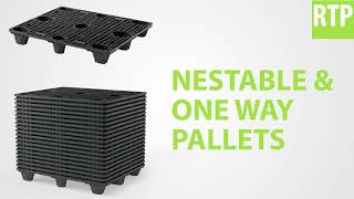 Plastic Pallets - Reusable Transport Packaging - v1