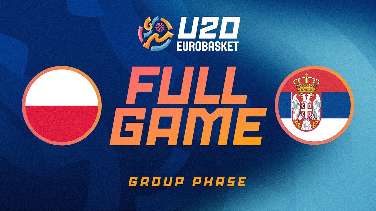 Group Phase | Poland v Serbia | Full Basketball Game | FIBA U20 Women's EuroBasket 2026