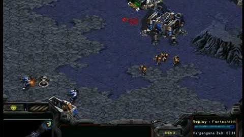 Starcraft Tutorial: Terran VS Terran -Barracks Rush-
