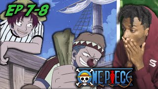 BUGGY KNOWS SHANKS?! | One Piece Ep 7-8 REACTION |