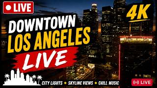🔴 Downtown Los Angeles Live Cam - Mon Aug 24, 2026 AM