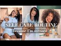 A NIGHT OF SELF CARE WITH ME (MUCH NEEDED!) | ROUTINE ft. truly beauty review “Blueberry Kush Line”