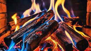The Comfort of Burning Wood and Gentle Firelight Creates Lasting Winter Serenity