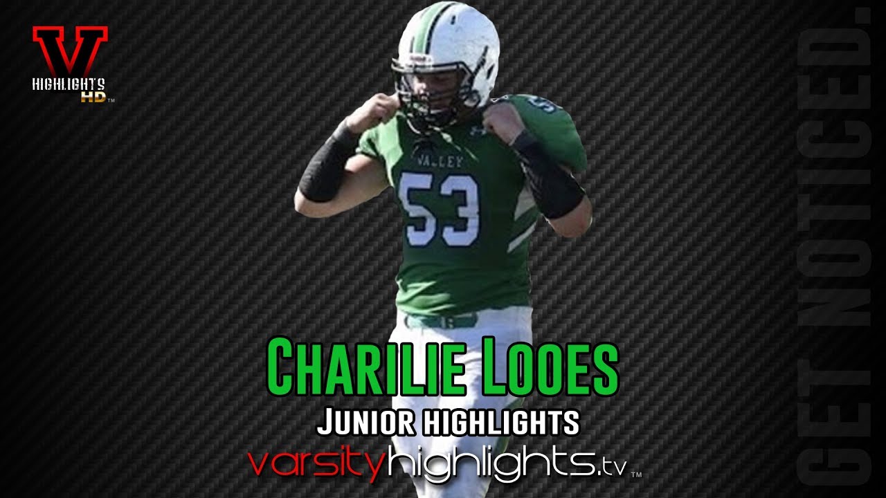 Charlie Looes 2017 Junior Highlights (DL | OL | Pascack Valley)