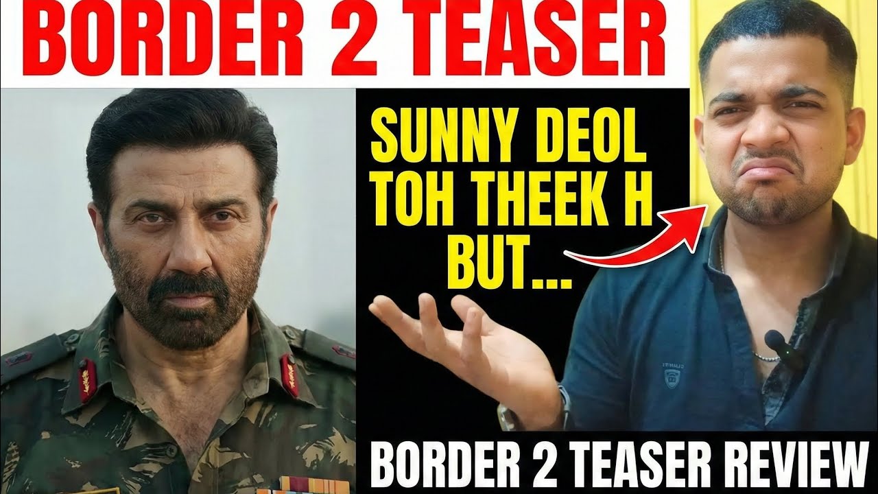Border 2 Teaser Reaction | Border 2 Teaser Review | Sunny Deol | Varun Dhawan | Diljit Dosanjh