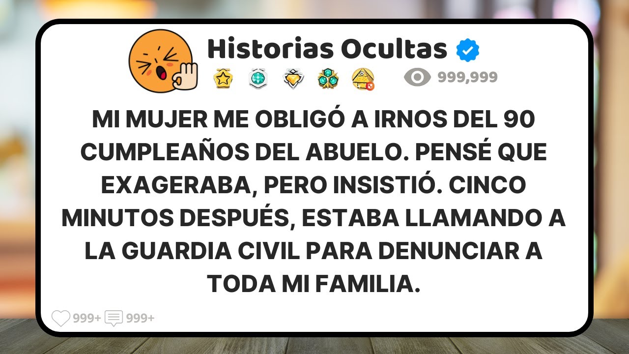 En El 90 Cumpleaños Del Abuelo, Mi Mujer Susurró: 