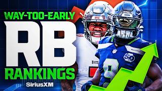 Way-Too-Early RB Rankings + 2026 My Guys! | Fantasy Life on SXM