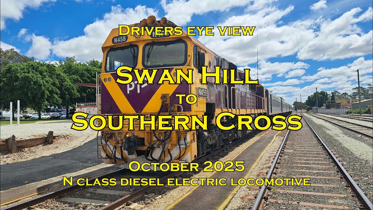 Drivers eye view, Swan Hill to Southern Cross, Oct 2025